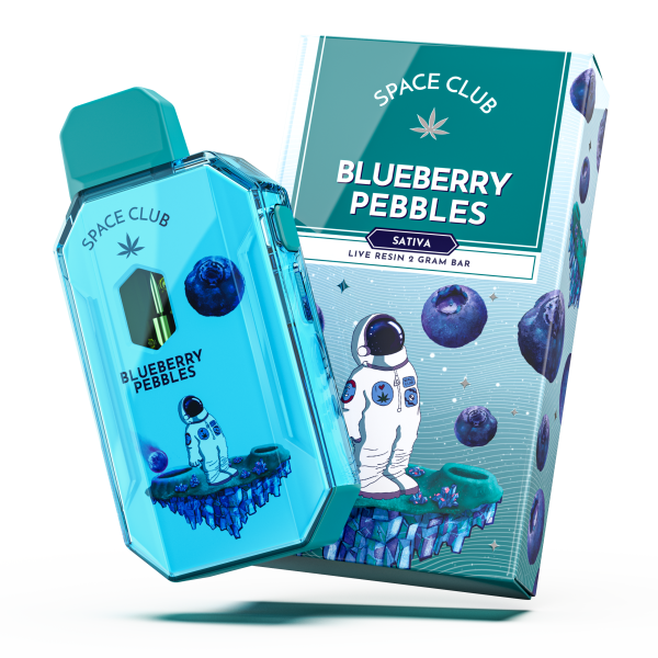 SPACE CLUB BLUEBERRY PEBBLES
