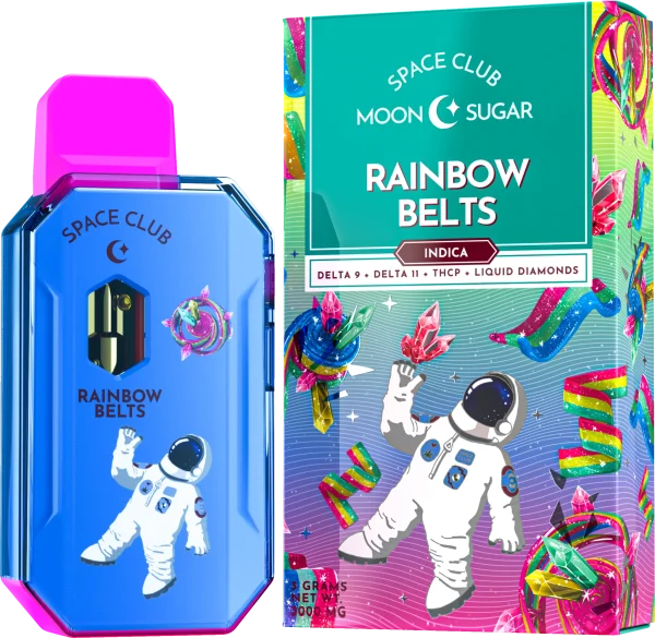 Moon Sugar Rainbow Belts